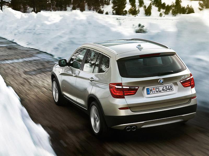 bmw x3 cold weather 