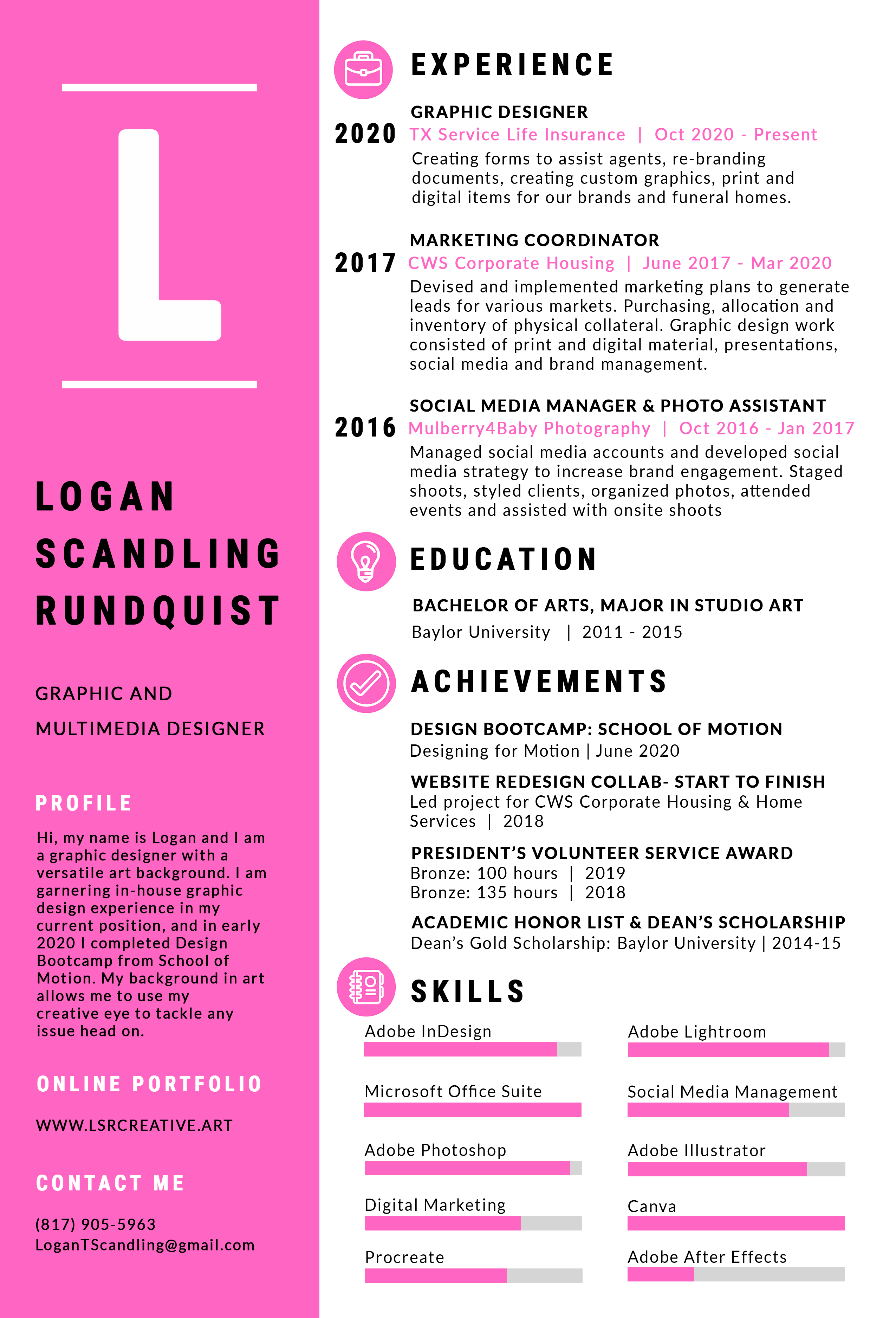 Logan Rundquist's resume