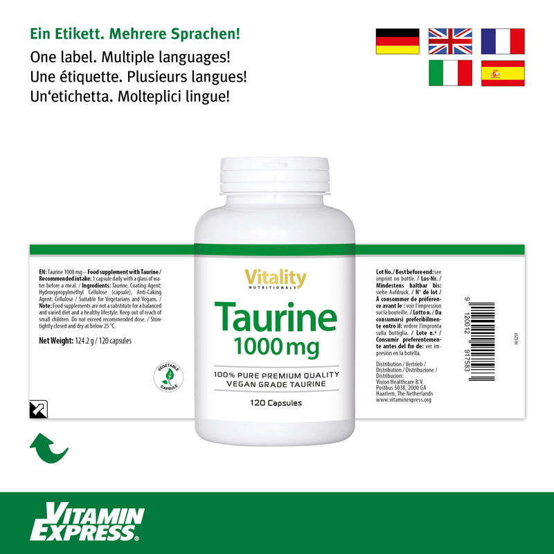 Taurine dosage hotsell