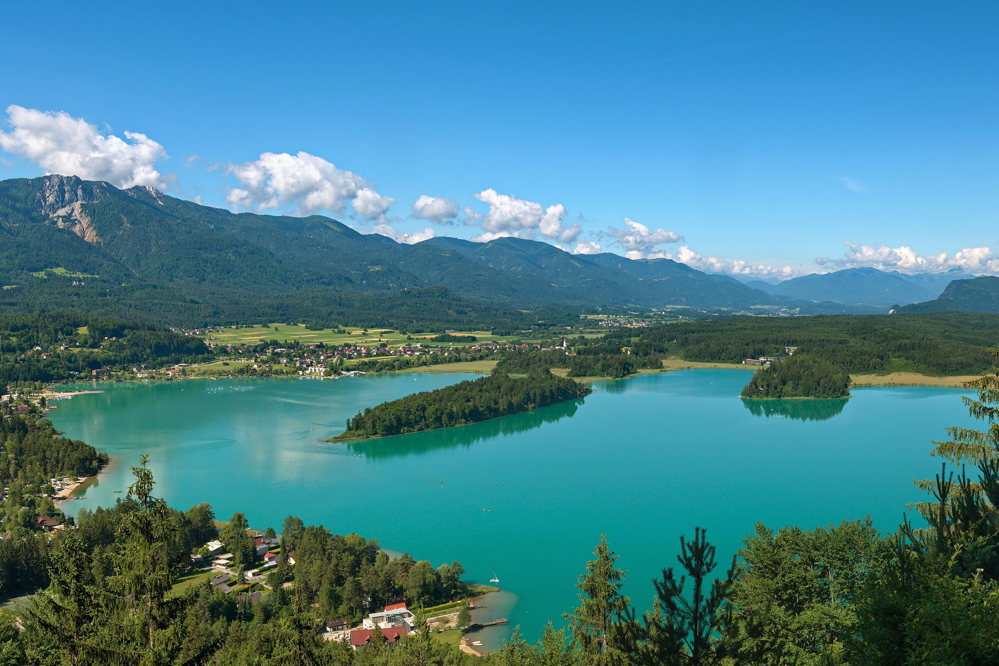 Camping au lac Faaker See. Les plus beaux campings PiNCAMP by TCS