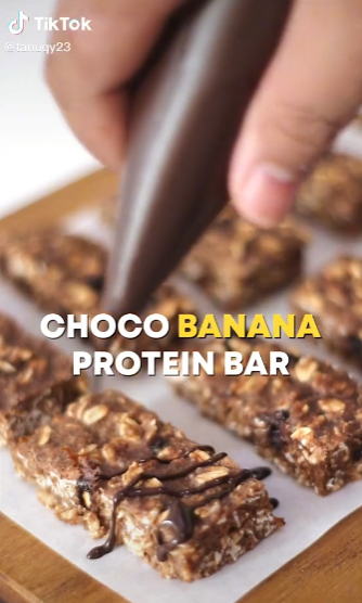 Resep Snack Bar Banana Choco Pro Whey