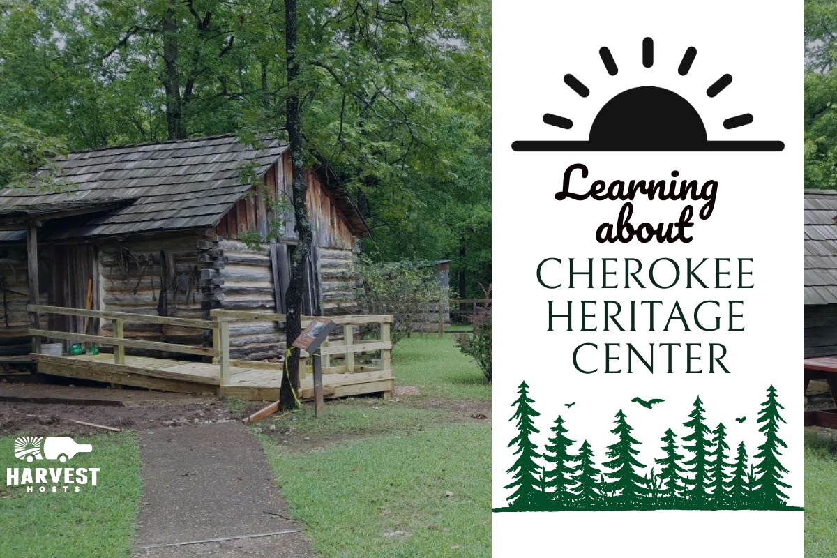 Learning about Cherokee Heritage Center
