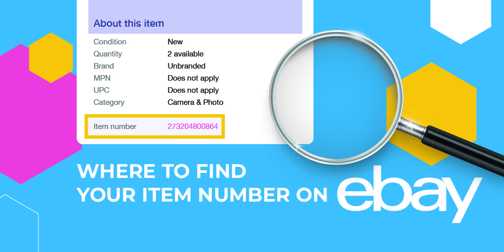 Where to find your eBay item number
