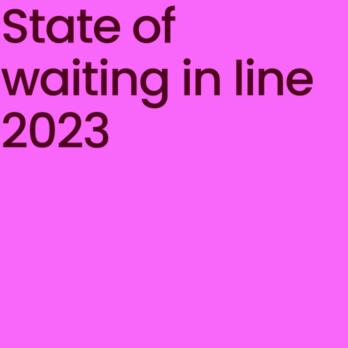 The state of waiting in line 2023