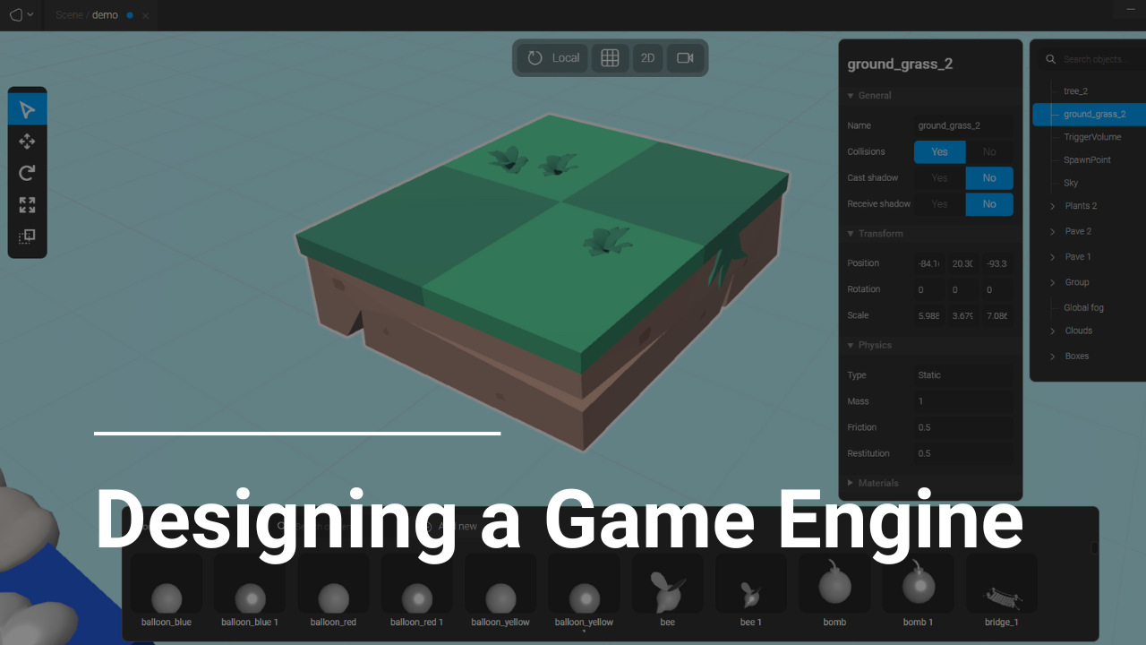 Designing a Game Engine: The Saga of Maximalist & Minimalist