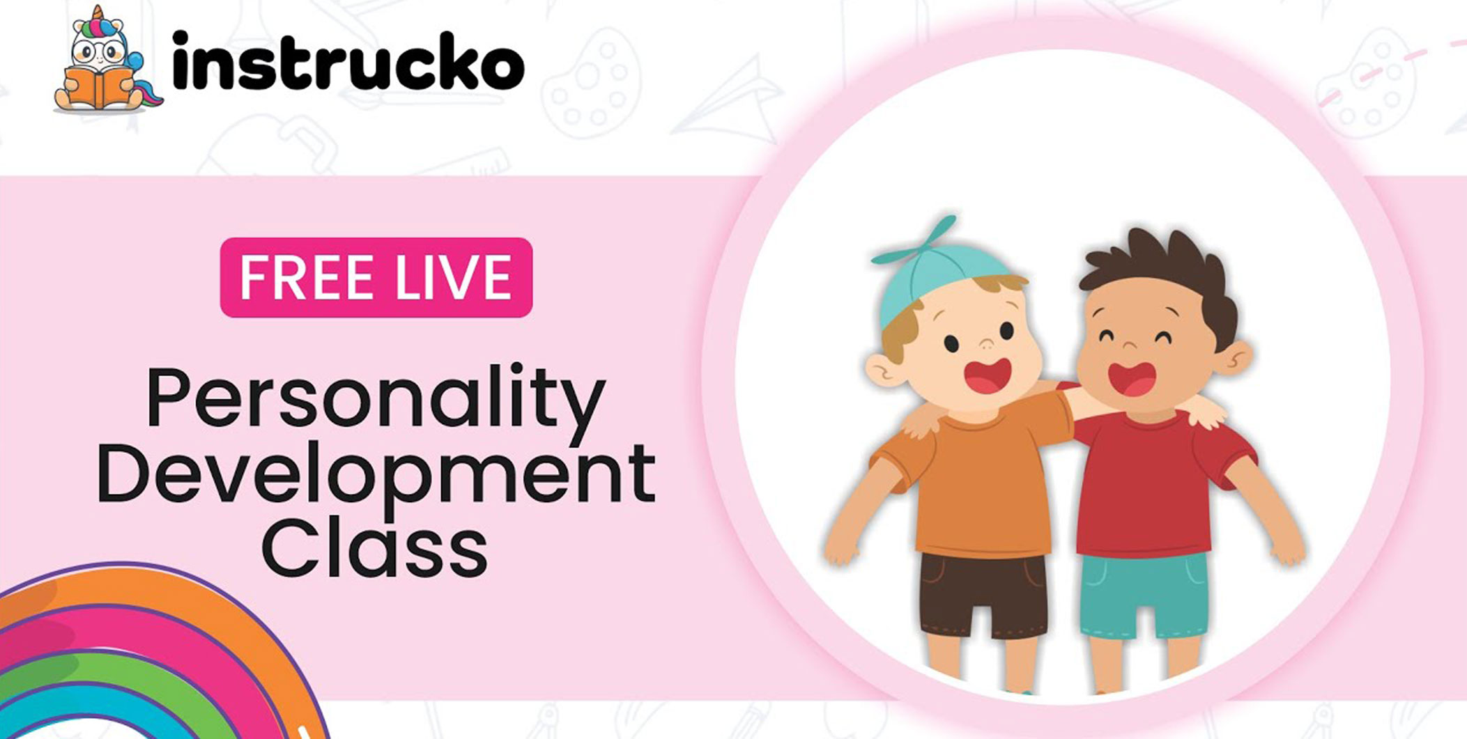 Live Personality Development class for kids