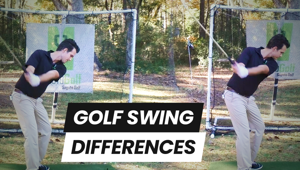 6 Golf Swing Differences Short Irons/Long Irons/Driver