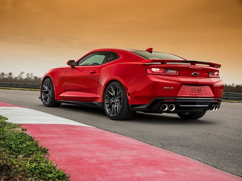 2018 Chevrolet Camaro ZL1 exhaust