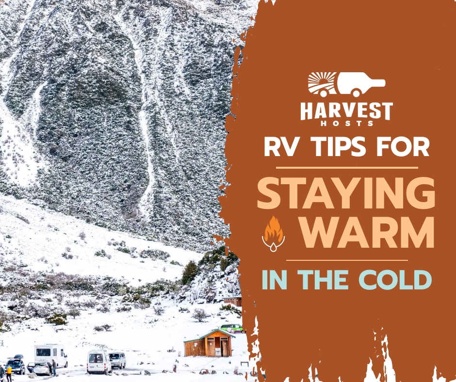 RV Tips for Staying Warm in the Cold