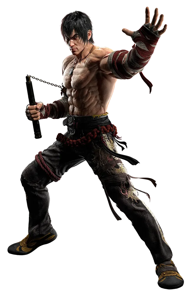 Marshall Law's official art for Tekken 8.