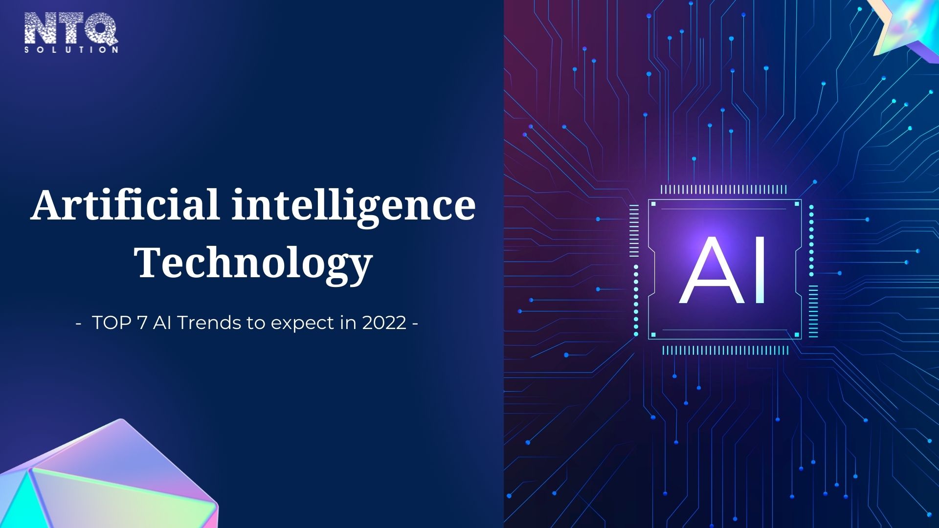 TOP 7 AI Trends to expect in 2022