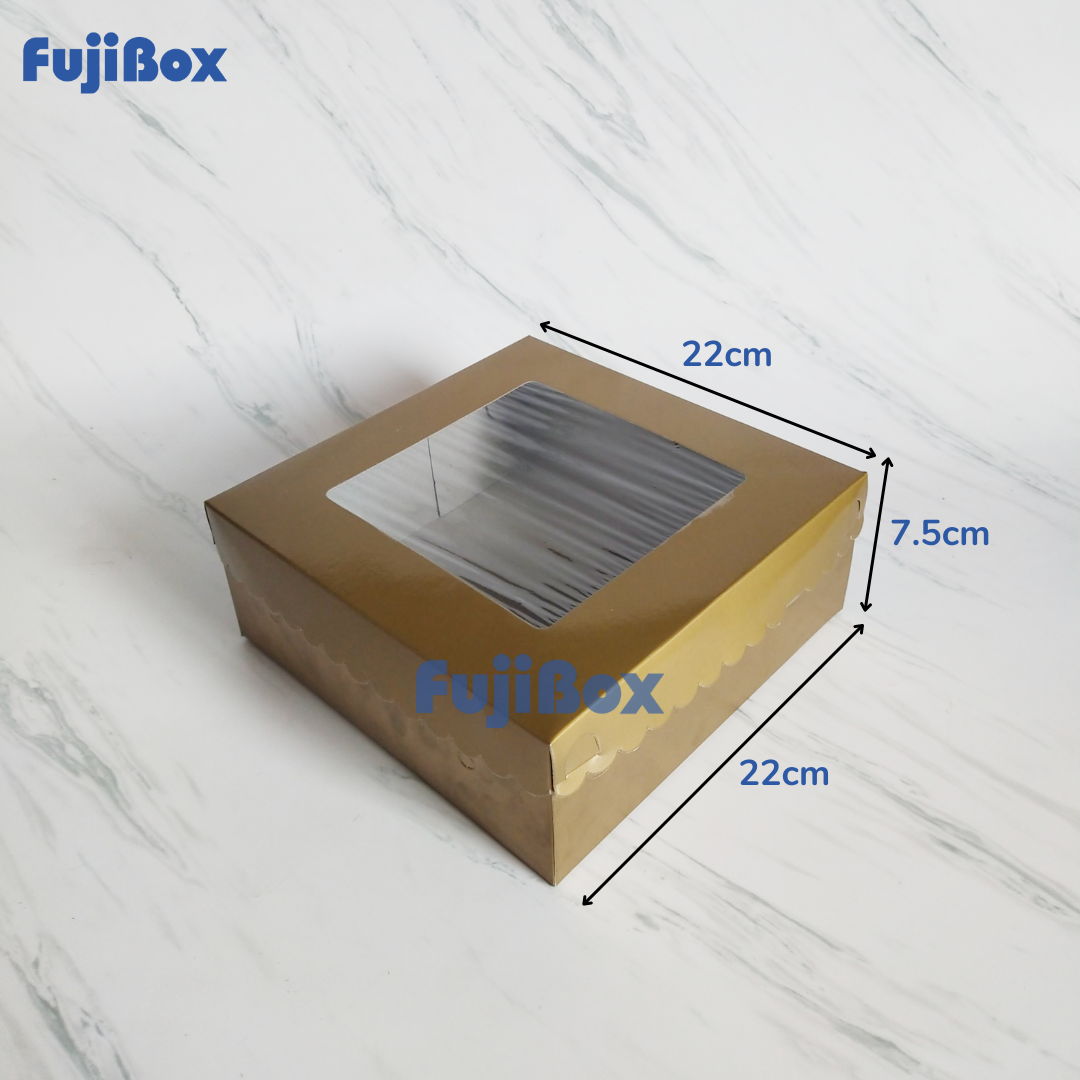 FUJIBOX DUS EMAS | KM 22 x 22 x 7.5 | DUS EMAS