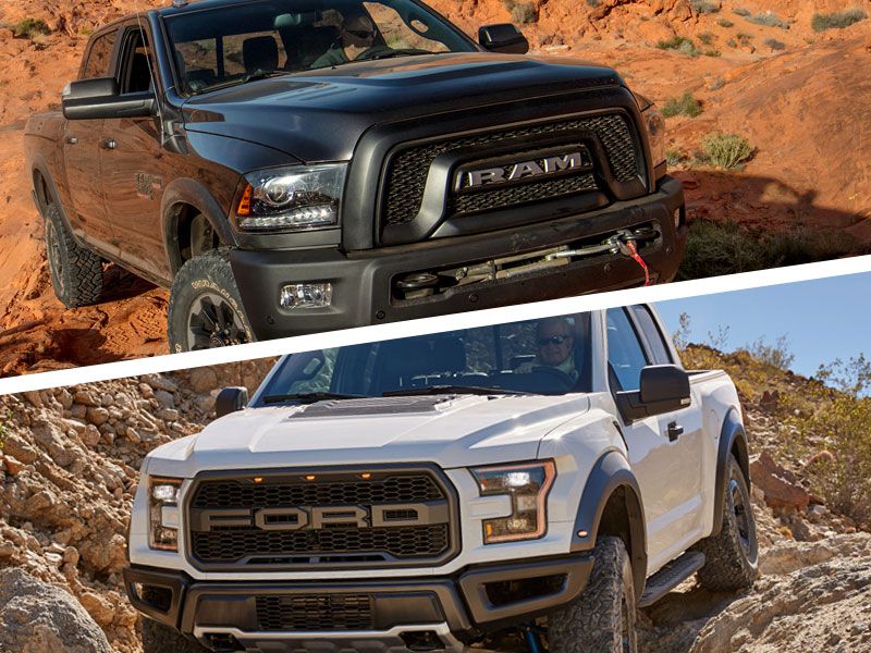 2017 RAM Power Wagon vs 2017 Ford Raptor 