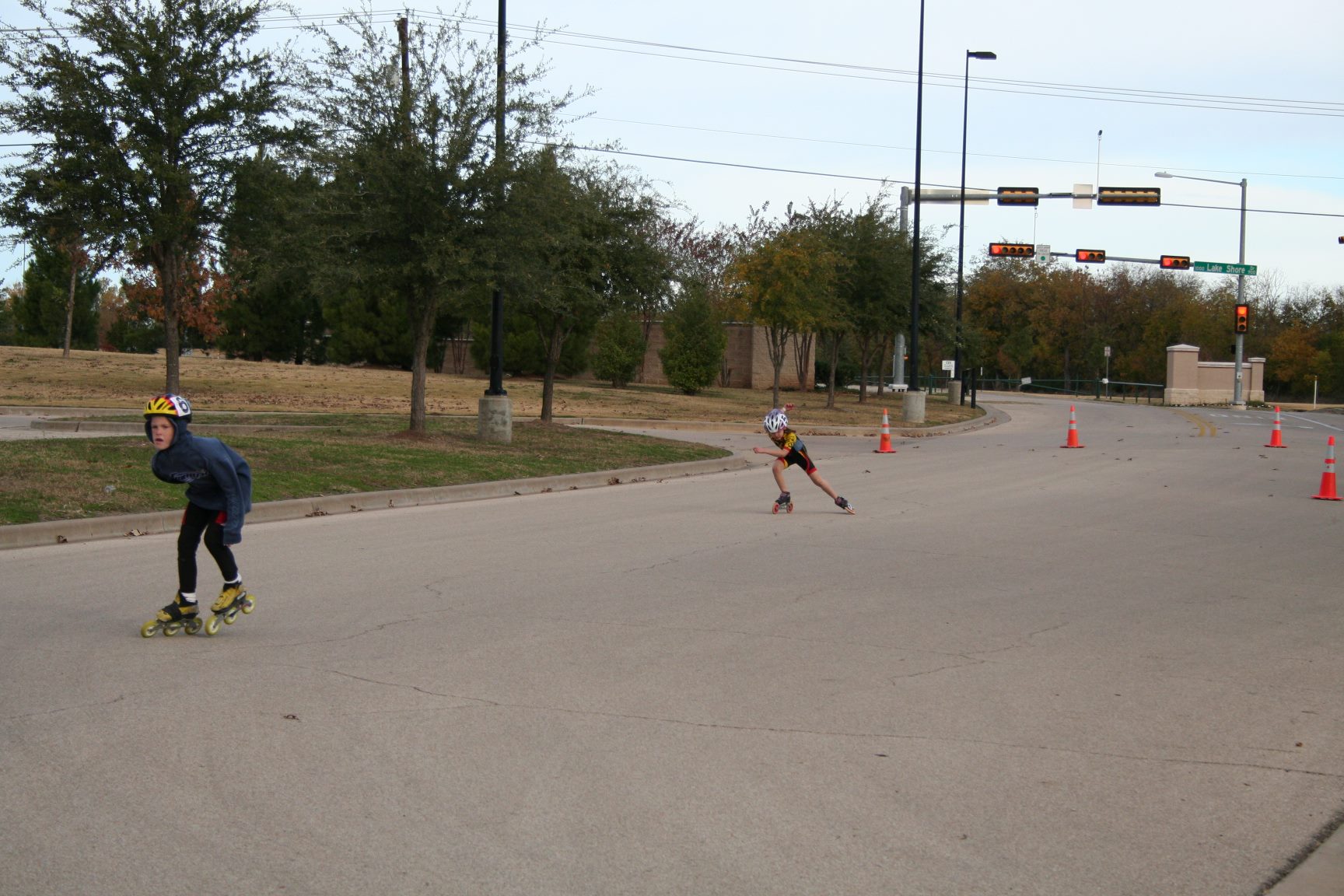 Annastasiah lapping the boys. Waco, TX.