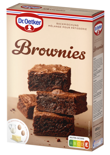 Verwunderlich Dr Oetker Brownie Backmischung Bild