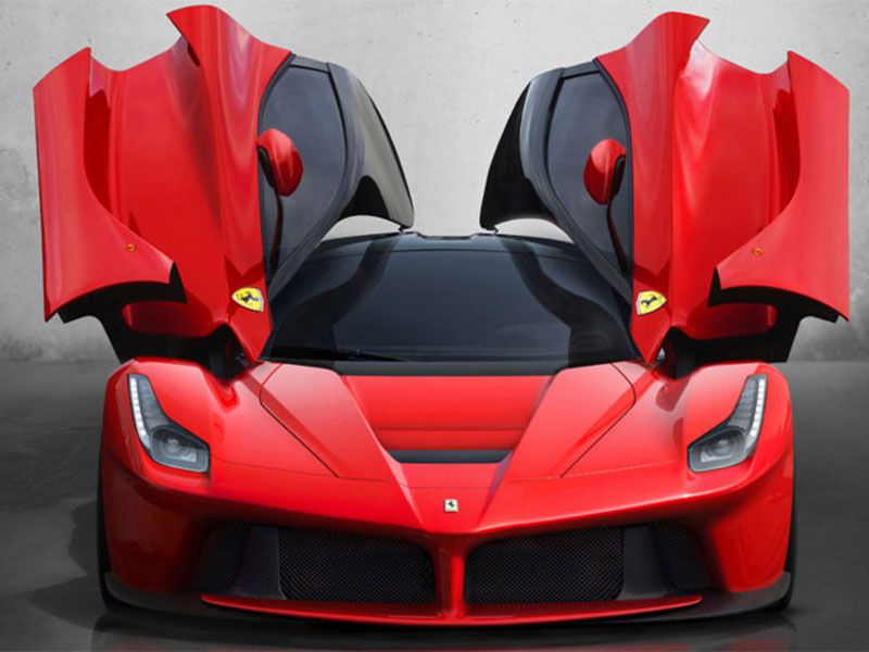 2017 Ferrari LaFerrari exterior butterfly doors open up1 ・  Photo by Ferrari 