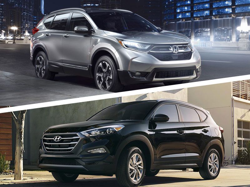 2017 Honda-CR-V vs 2017 Hyundai Tucson: Which is Best? | Autobytel