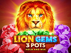 Lion Gems 3 Pots Hold And Win