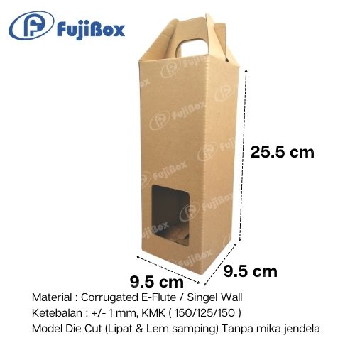 FUJIBOX DUS KARTON | DUS BOTOL 1 LITER ISI 1 | DUS KOPI LITERAN