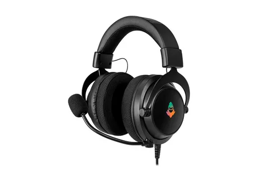 Imagem do produto Headset Gamer Mancer Aura, RGB, Drivers 50mm, Preto, MCR-AUR-RGB01 em Amazon