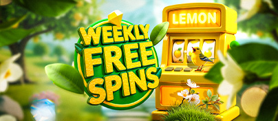 Lemon Casino kezdőképernyő