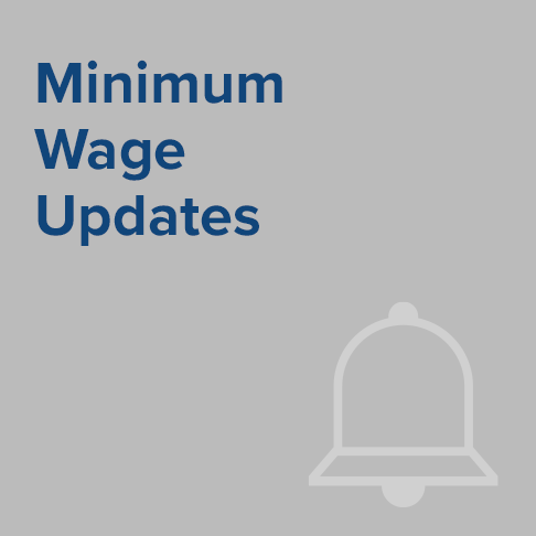 Minimum Wage Updates