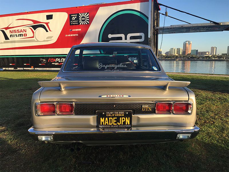 1971 Nissan Skyline GT X rear view 