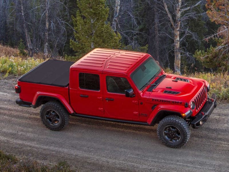 2020 Jeep Gladiator Rubicon red dirt road ・  Photo by Jeep 