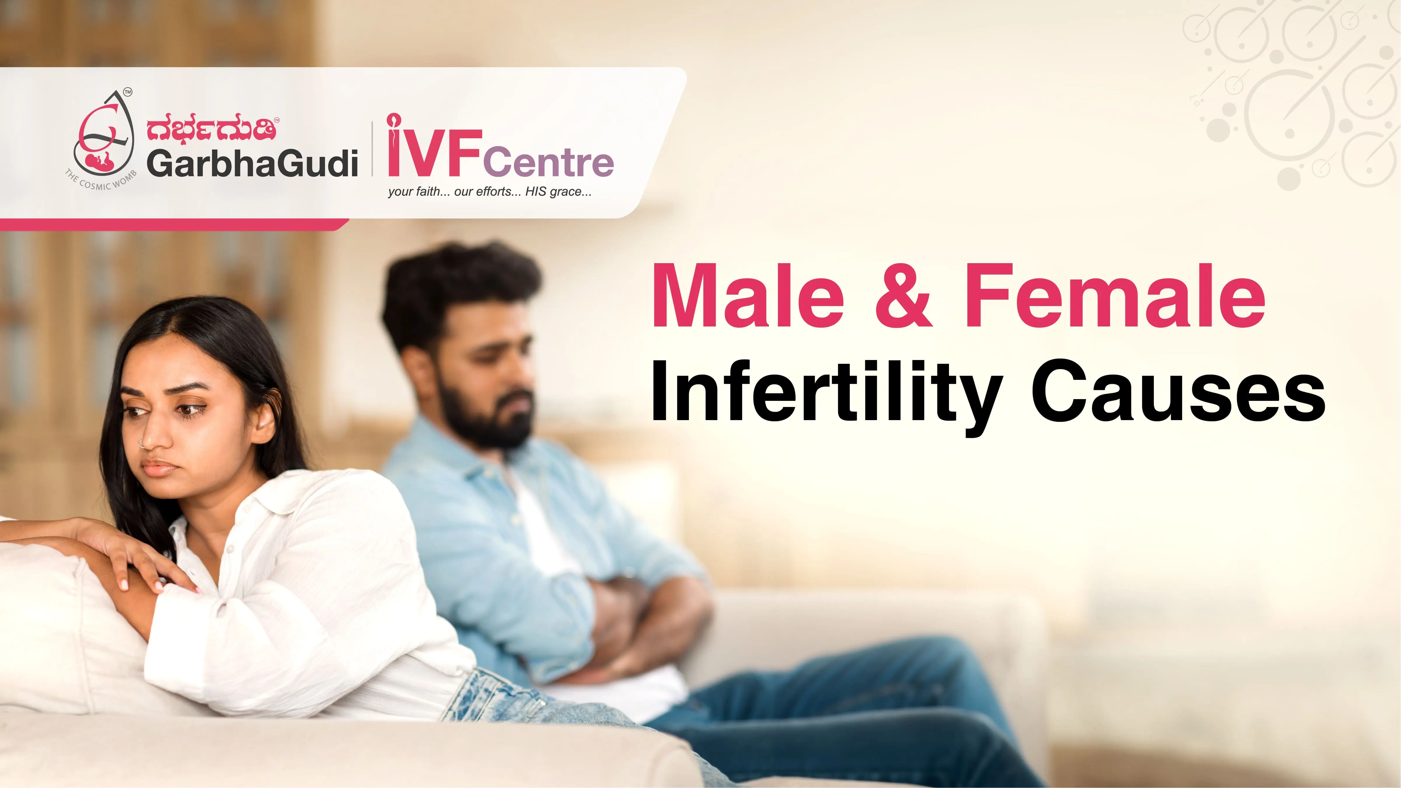 Causes of male and female infertility