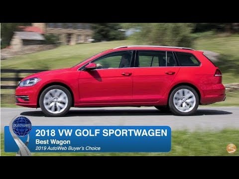 2018 Volkswagen Golf SportWagen Wins the AutoWeb Buyer's Choice Award for Best Wagon