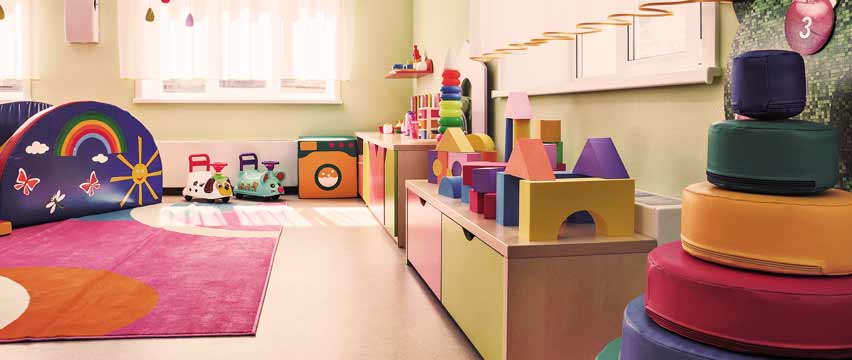 Kids toys and furniture purchased through daycare business loans