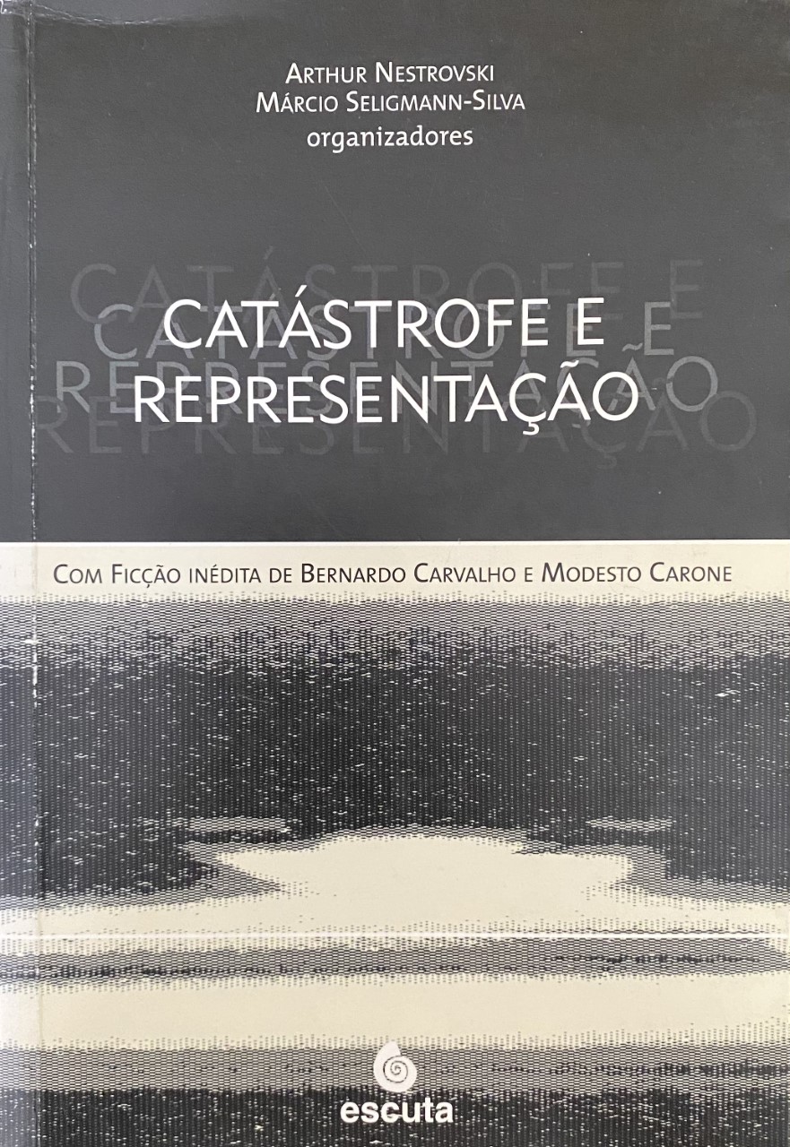 capa do livro Catástrofe e representação