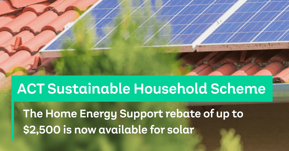 ACT Home Energy Support Rebate Brighte Helps Aussies Get Solar Brighte