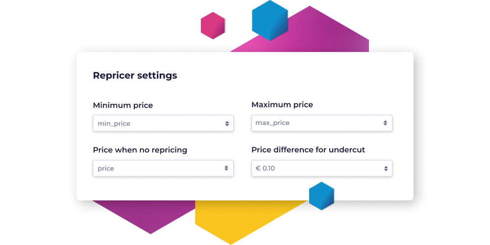 Competitive price targets in Repricer