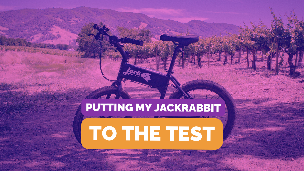 Exploring Off-Road Adventures with the JackRabbit Micro eBike at Mia Bea Winery