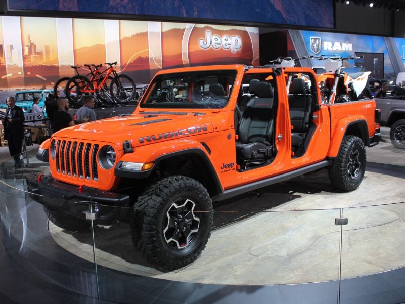 jeep gladiator rubicon la auto show ・  Photo by Thomas Rosquin