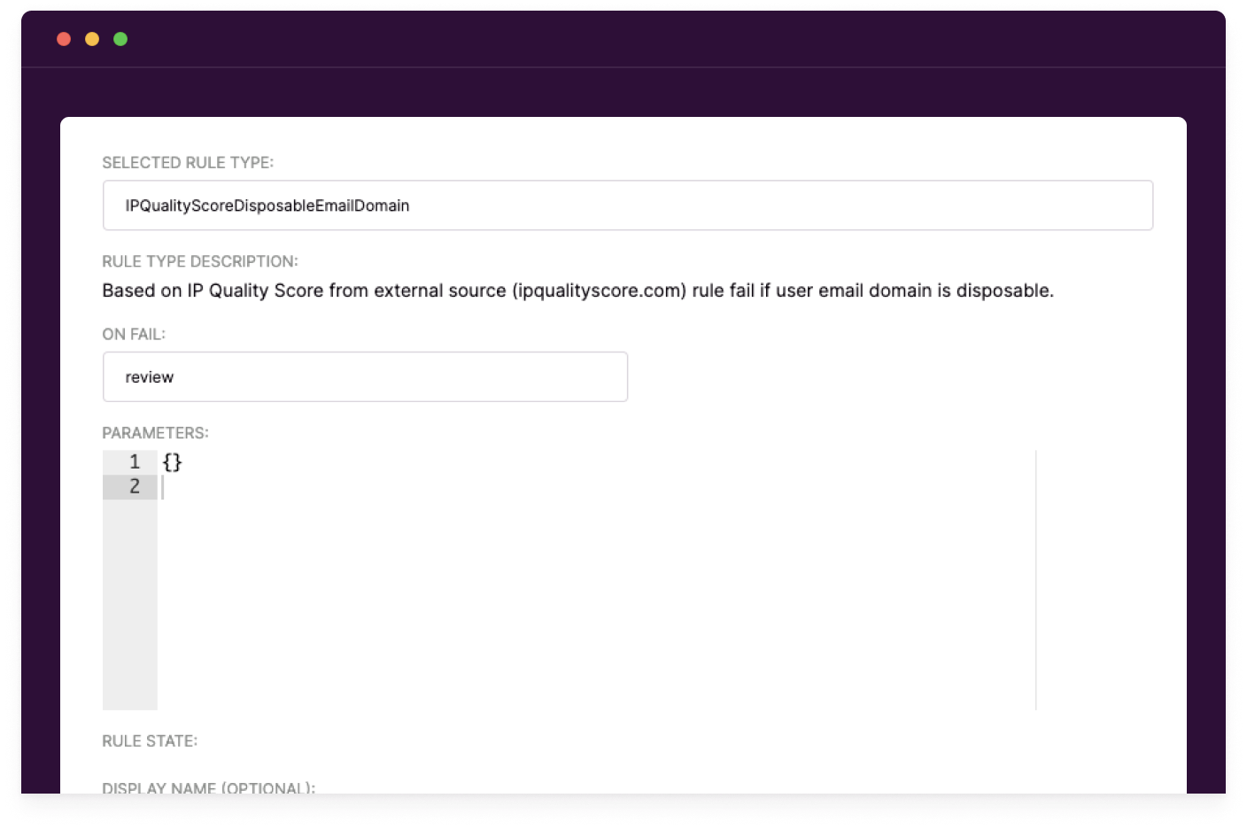 Fraud prevention