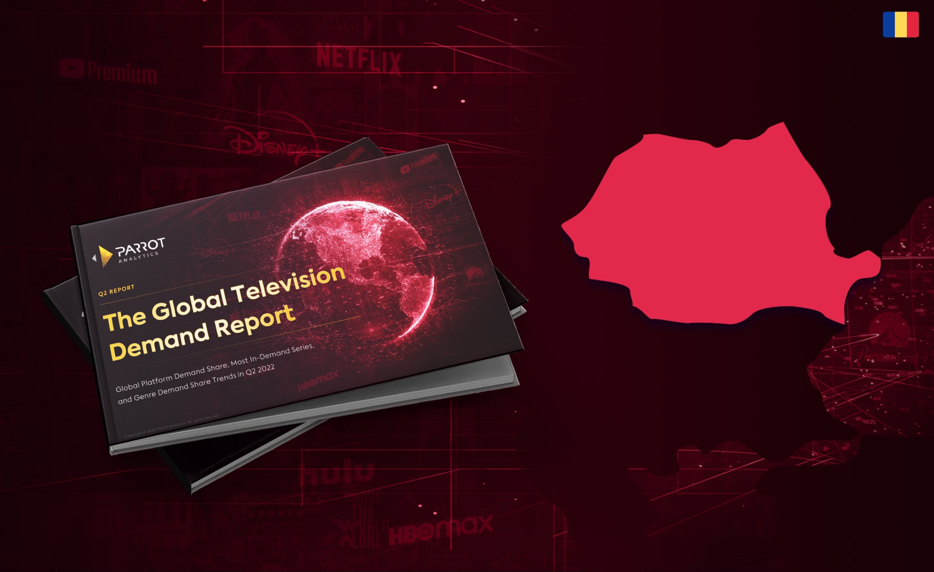 The state of streaming and TV in Romania Q2 2022: Netflix, HBO, CBS