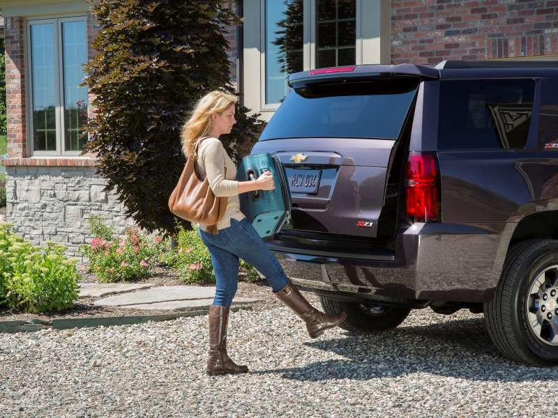 chevy tahoe auto back lift door 