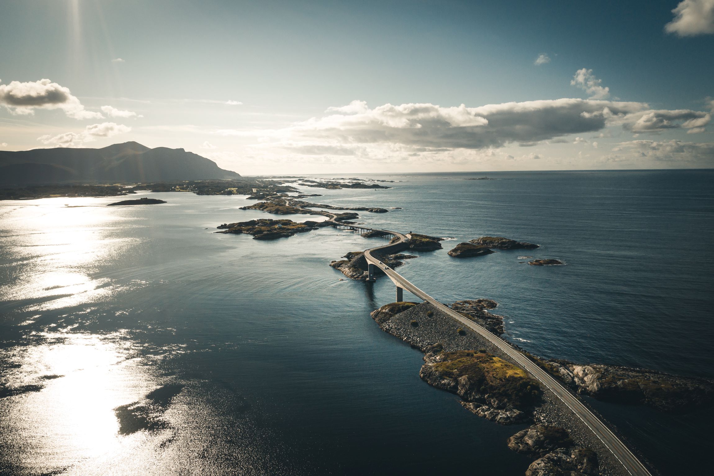 Atlantic Road in Noorwegen
