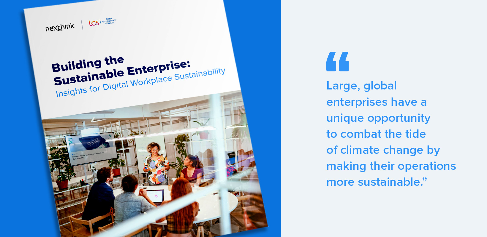 Building The Sustainable Enterprise | Nexthink