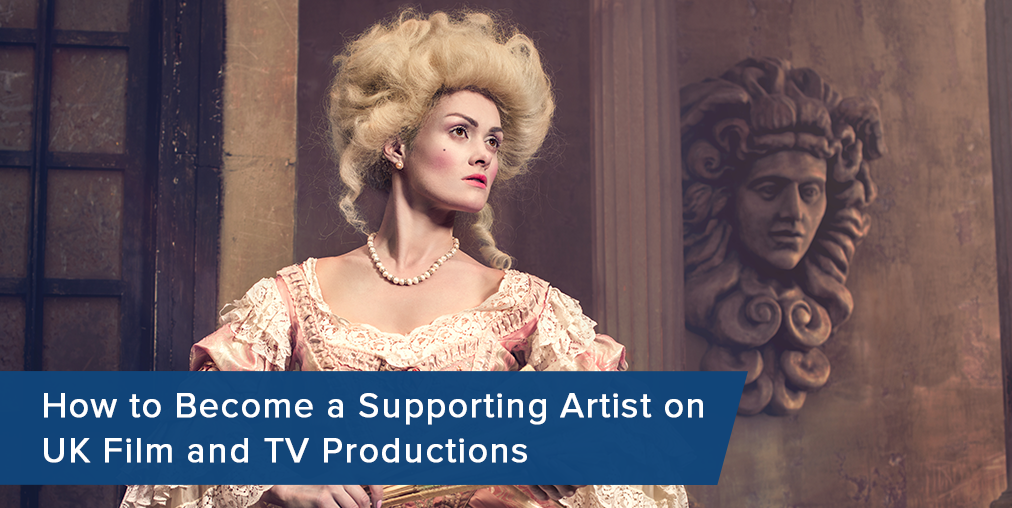 Female supporting artist in period film