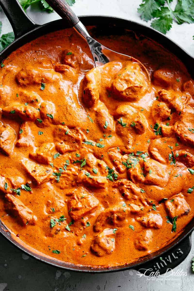 Authentic butter chicken