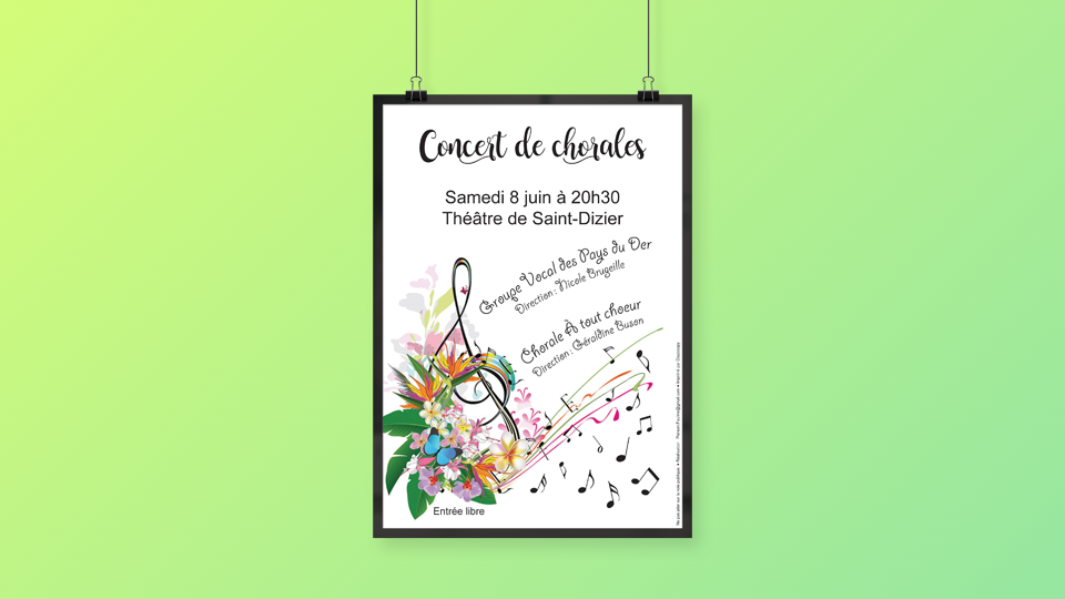 Affiche concert - 8 juin 2019