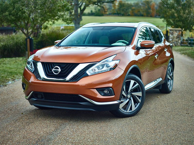 2016 nissan murano exterior front vire with grille ・  Photo by Nissan 