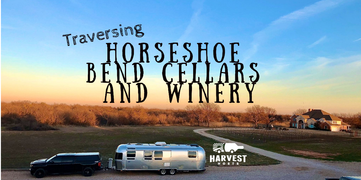 Traversing Horseshoe Bend Cellars Vineyard and Winery