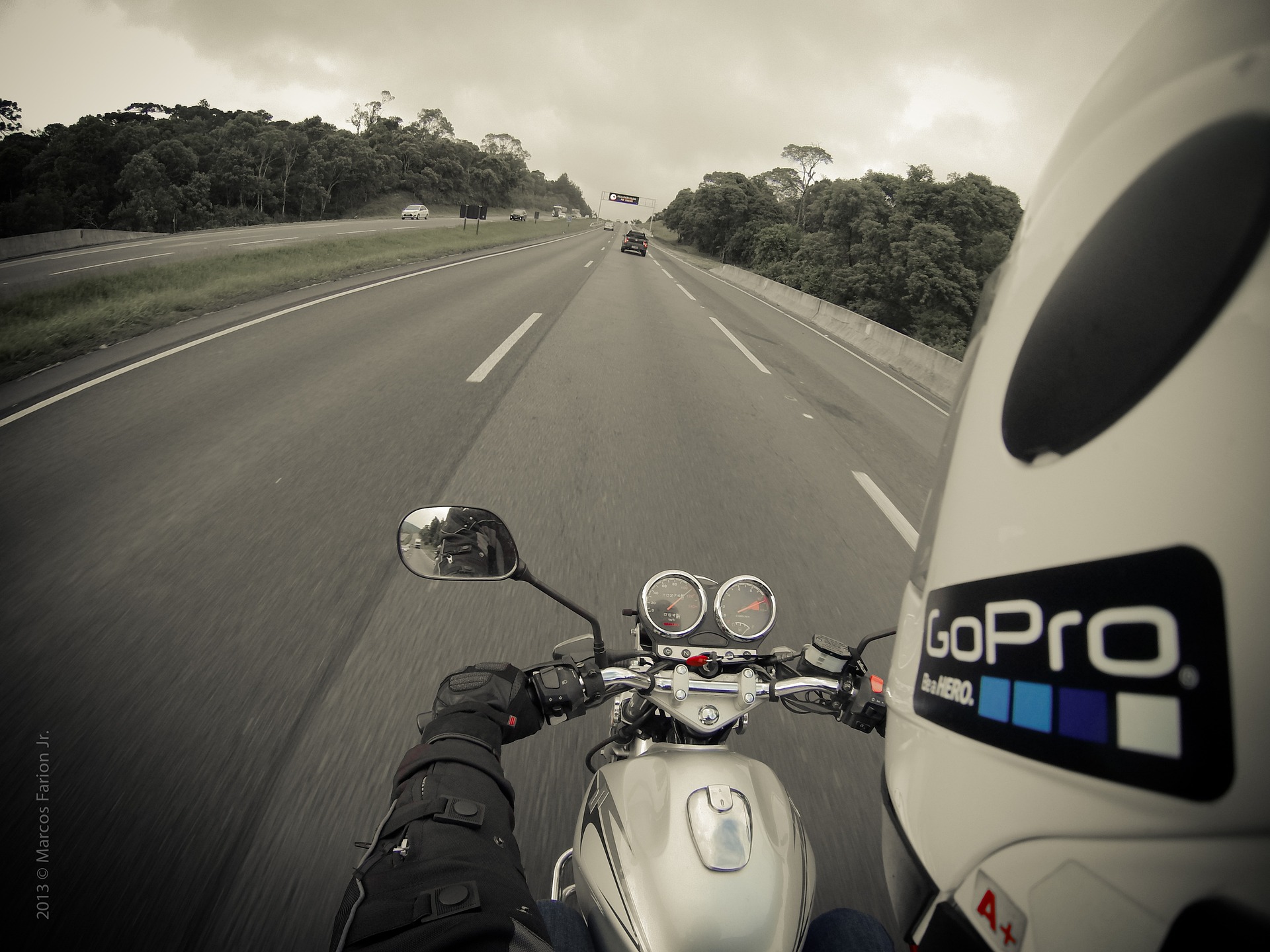Actiecamera voor motorrijders