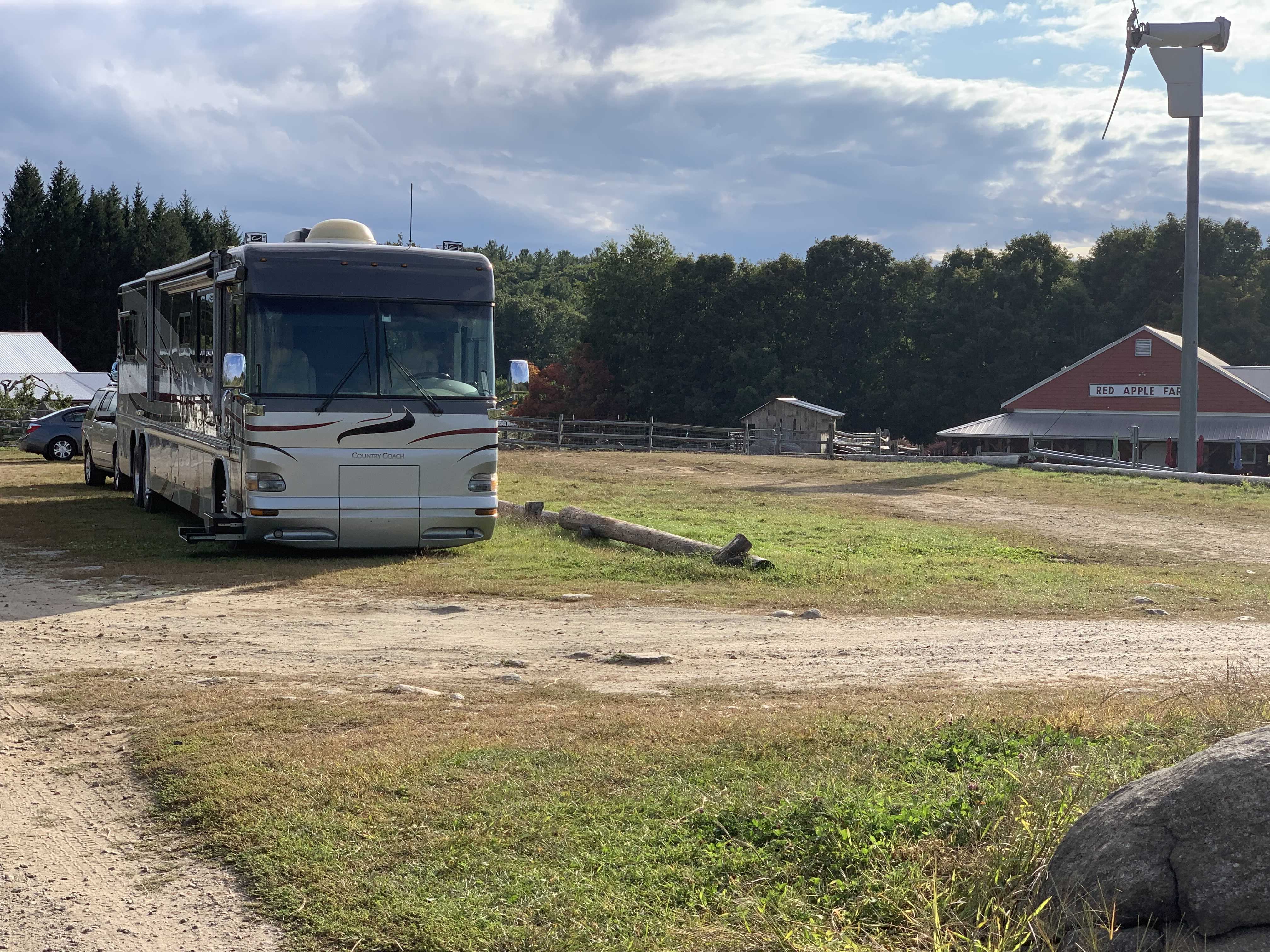 Red Apple Farm of Massachusetts is the perfect place for you fall RV camping adventures.