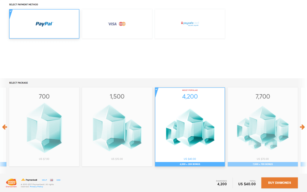 Purchasing Diamonds - Step 3