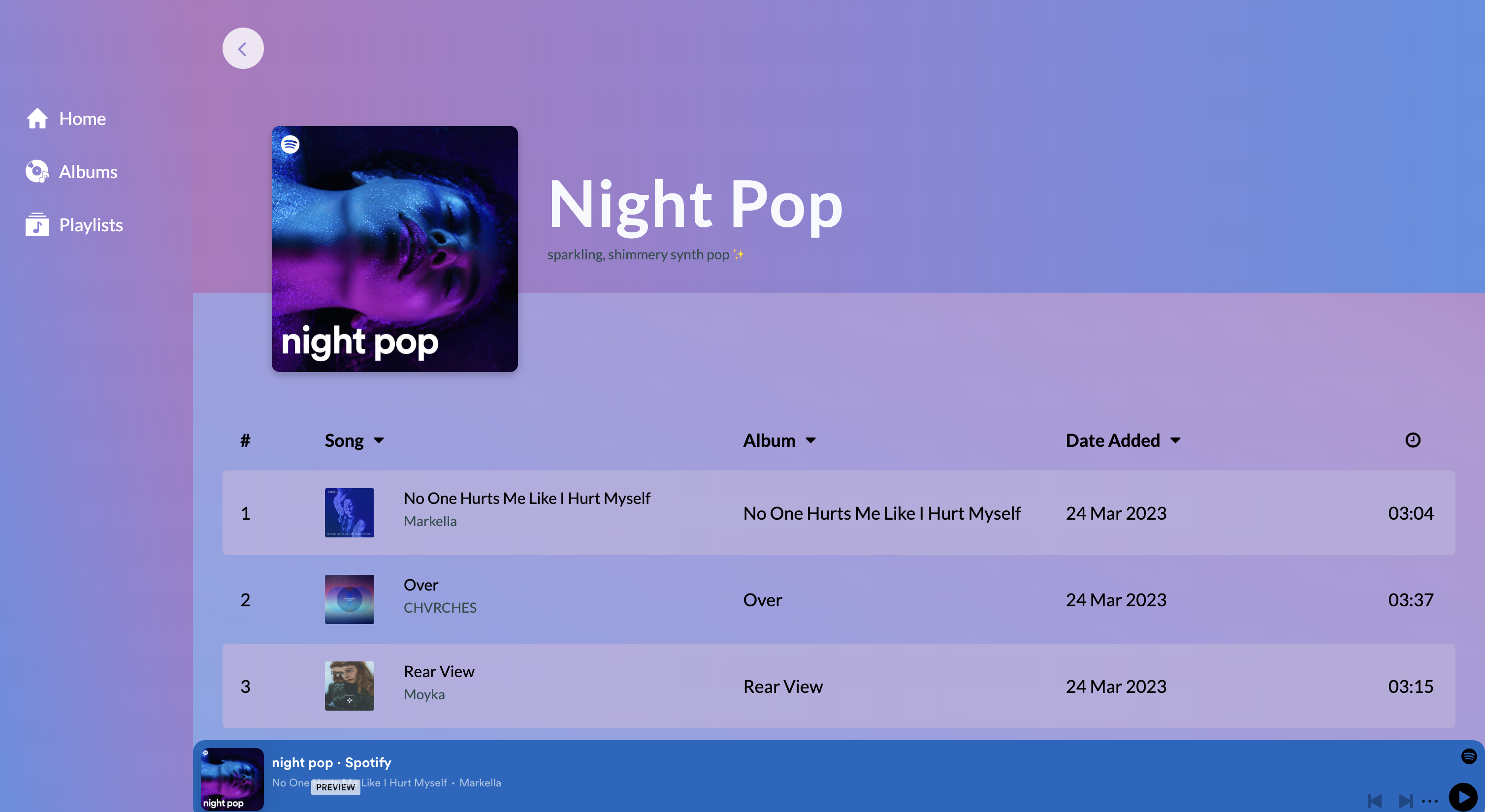 Vue Spotify Project